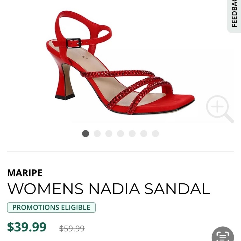 Red MARIPE Heels 👠